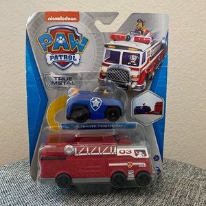 Nickelodeon Paw Patrol Chase True Metal Ultimate Firetruck Toy Vehicle